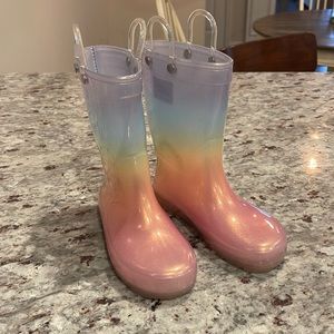 Rain boots cat and Jack size 11